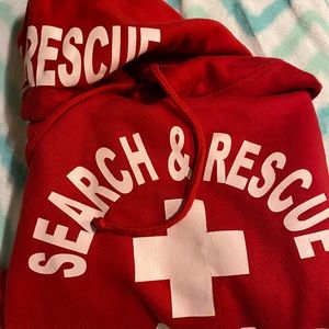 search and rescue hoodie